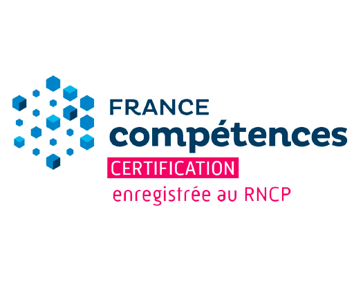 Certification France Compétences enregistrée au RNCP