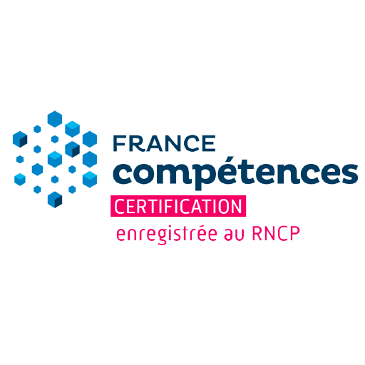 Certification France Compétences enregistrée au RNCP