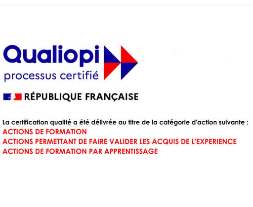 Certification Qaliopi Actions de formation Actions permettant de faire valider les acquis de l'expérience actions de formation par apprentissage